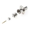 Radiall BNC Series Coaxial Connector Flange Female BNC, 50 Ω, Straight Body Clamp R141254000W