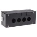 Schneider Electric Black Plastic Harmony Push Button Enclosure 4 Hole 22mm Diameter XALG04