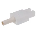 Bulgin C15 Straight Cable IEC Connector, 250V, 10A, Screw Termination, Rewireable PX0597/WH