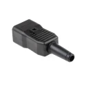 Schurter C20 Straight Cable IEC Connector, Male, Screw Termination, 250V, 16A, Rewireable 4796.0000