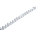 Hager Standard Grey Flexible Slot Cable Trunking W11mm x D15 mm x L250 mm Polyamide 