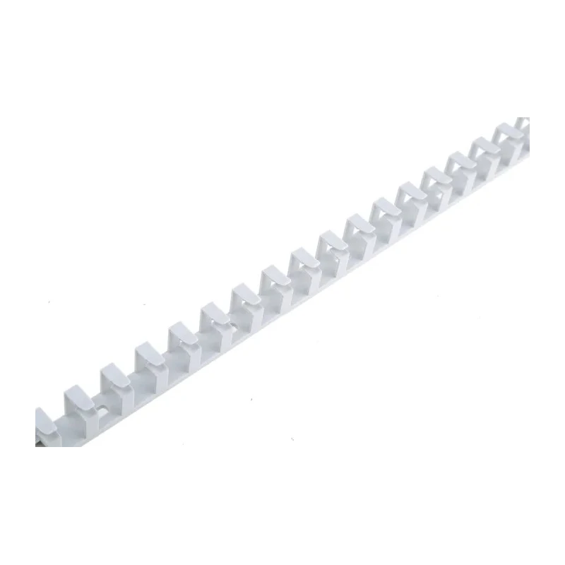 Hager Standard Grey Flexible Slot Cable Trunking W11mm x D15 mm x L250 mm Polyamide 