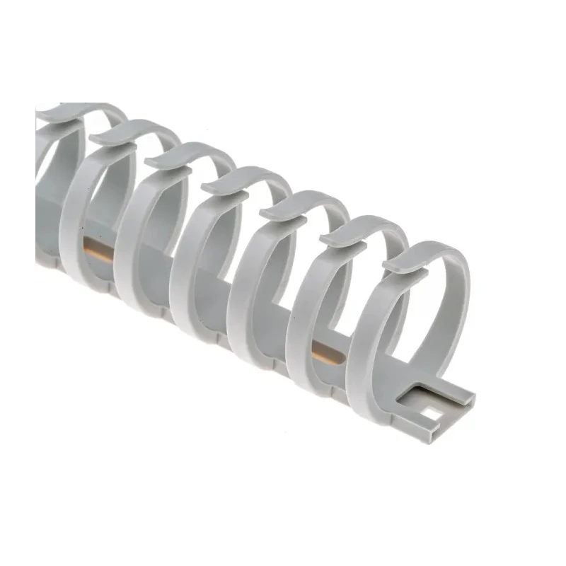 Hager Self-Adhesive Grey Flexible Slot Cable Trunking W33mm x D31 mm x L500 mm Polyamide W33mm