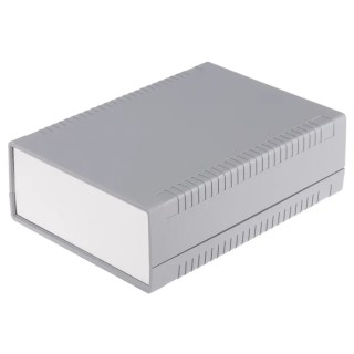 RS PRO Grey ABS Instrument Case 60 mm x 190 mm x 140 mm 315-961