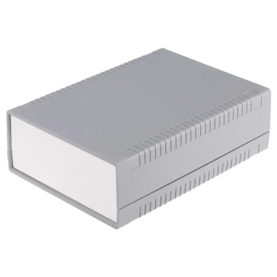 RS PRO Grey ABS Instrument Case 60 mm x 190 mm x 140 mm 315-961