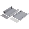 RS PRO Grey ABS Instrument Case 60 mm x 190 mm x 140 mm 315-961