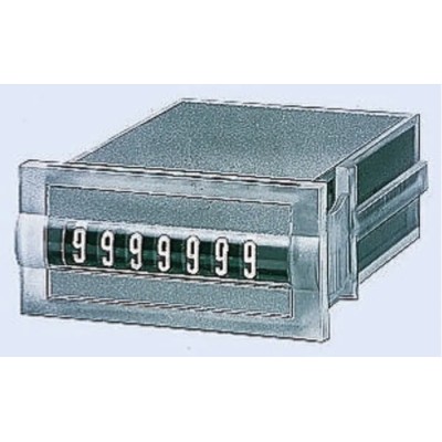 Kubler Non-Reset 7 Digit Counter with 4mm Digit Height, Upward Rotation, Series K 07.20 Model 1.130.200.054