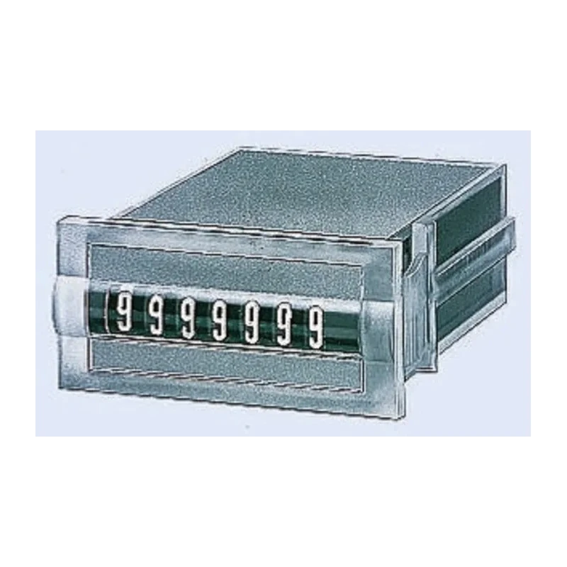 Kubler Non-Reset 7 Digit Counter with 4mm Digit Height, Upward Rotation, Series K 07.20 Model 1.130.200.054
