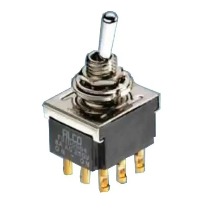 TE Connectivity Toggle Switch, Panel Mount, On-Off-On, SPDT, Solder Terminal, 12 V dc, 250 V ac FTH0904
