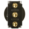 TE Connectivity Toggle Switch, Panel Mount, On-Off-On, SPDT, Solder Terminal, 12 V dc, 250 V ac FTH0904
