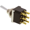 TE Connectivity Toggle Switch, Panel Mount, On-On, DPDT, Solder Terminal FTR0904