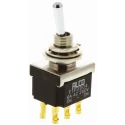 TE Connectivity Toggle Switch, Panel Mount, On-On, DPDT, Solder Terminal FTR0904