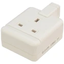 RS PRO 1 Socket Type G Trailing Socket 240V Heavy Duty High Impact Construction 296-3486