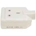 RS PRO 1 Socket Type G Trailing Socket 240V Heavy Duty High Impact Construction 296-3486
