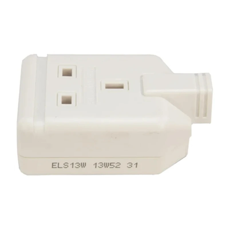 RS PRO 1 Socket Type G Trailing Socket 240V Heavy Duty High Impact Construction 296-3486