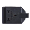 RS PRO 13A 1 Socket Type G Traling Socket 240V 296-3470