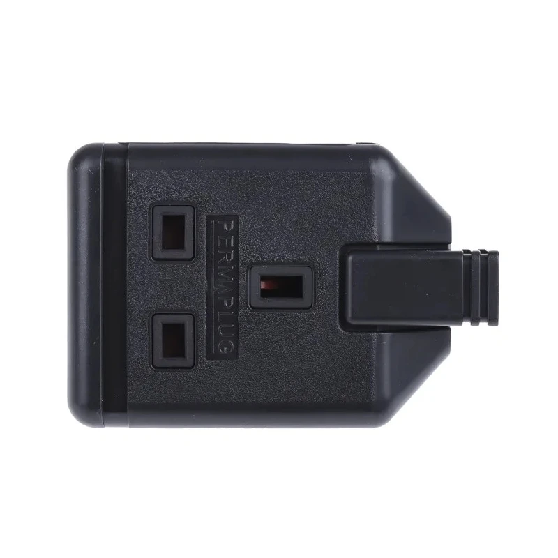 RS PRO 13A 1 Socket Type G Traling Socket 240V 296-3470