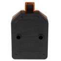 RS PRO 1 Socket Type G Trailing Socket, 240V 13A Durable Orange Rewireable Heavy-Duty 296-3492
