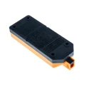 RS PRO Heavy Duty 2 Socket Type G Trailing Socket 13A 240V Orange 296-3537
