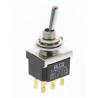 TE Connectivity Toggle Switch Panel Mount On-On DPDT Solder Terminal 12V dc 250V ac FTN09G04