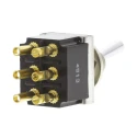 TE Connectivity Toggle Switch Panel Mount On-On DPDT Solder Terminal 12V dc 250V ac FTN09G04