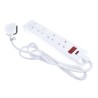 RS PRO 2 m 4 Socket Type G Extension Lead Power Strips 240V 13A 296-3701