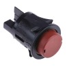 RS PRO Push Button Switch Momentary Panel 25 mm Cutout SPST Red LED IP67 250 V AC 319-332