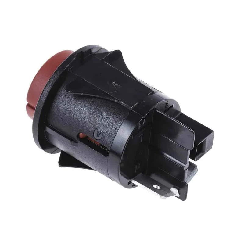 RS PRO Push Button Switch Momentary Panel 25 mm Cutout SPST Red LED IP67 250 V AC 319-332