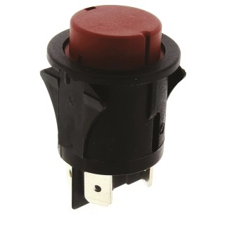 RS PRO Push Button Switch Momentary DPST Panel Mount Red LED IP67 250 V ac 319-354