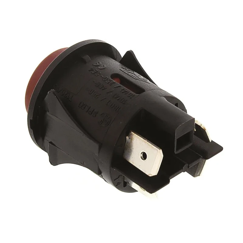 RS PRO Push Button Switch Momentary DPST Panel Mount Red LED IP67 250 V ac 319-354