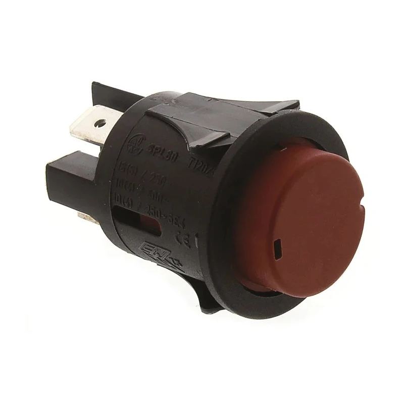 RS PRO Push Button Switch Momentary DPST Panel Mount Red LED IP67 250 V ac 319-354