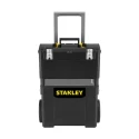 Stanley 3 Drawer Plastic Tool Box Wheeled with Removable Tote 473mm Length 470mm Width 619mm Height 1-93-968