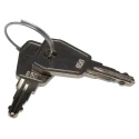 Lorlin 16mm Miniature 2-Position Key Switch with Silver Plated Contacts KEY850