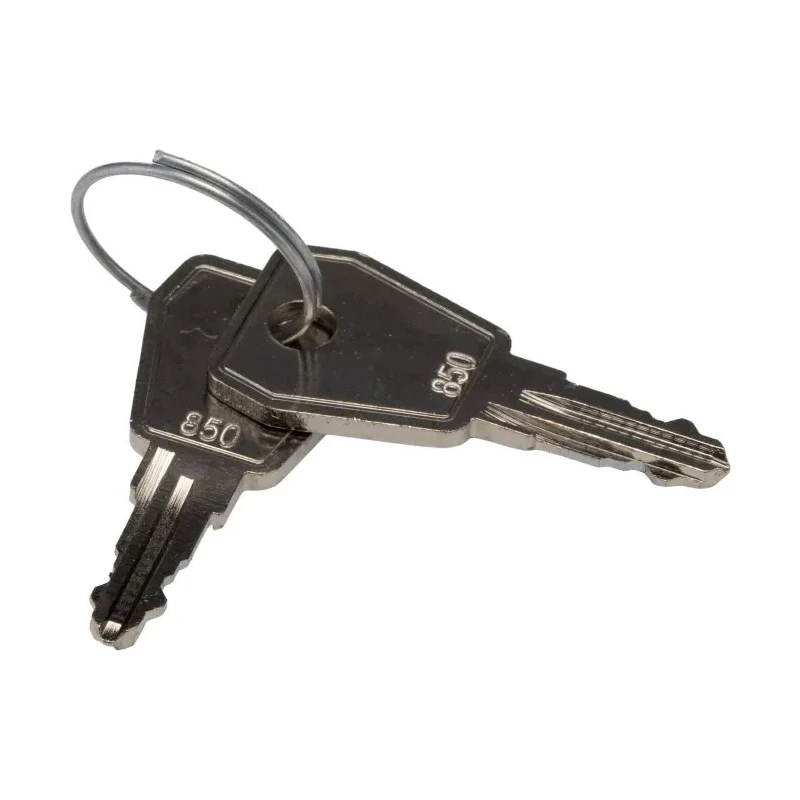 Lorlin 16mm Miniature 2-Position Key Switch with Silver Plated Contacts KEY850