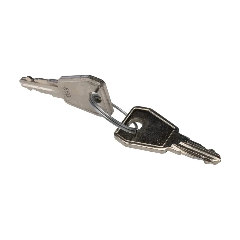 Lorlin 16mm Miniature 2-Position Key Switch with Silver Plated Contacts KEY850