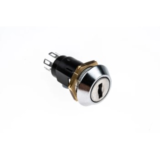 Lorlin Key Switch DPCO 1A 24V dc 240V ac 2-Position 2-Way Common Key Tapered Bezel SRL5MS2850