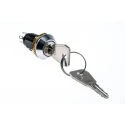 Lorlin Key Switch DPCO 1A 24V dc 240V ac 2-Position 2-Way Common Key Tapered Bezel SRL5MS2850