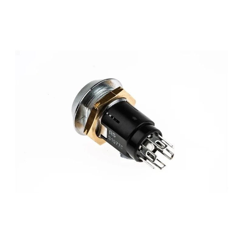 Lorlin Key Switch DPCO 1A 24V dc 240V ac 2-Position 2-Way Common Key Tapered Bezel SRL5MS2850