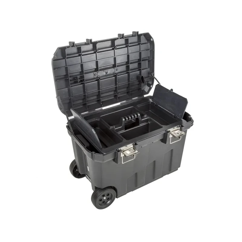 Stanley 0 Drawer Wheeled Plastic Tool Chest, 768mm Length, 50kg Load Capacity 1-92-978