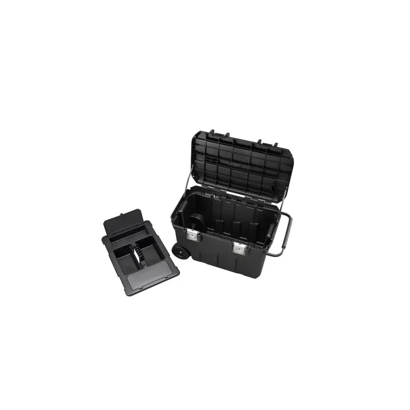 Stanley 0 Drawer Wheeled Plastic Tool Chest, 768mm Length, 50kg Load Capacity 1-92-978