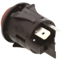 RS PRO Push Button Switch Latching Panel Mount SPST Red LED IP67 250 V AC 319-348