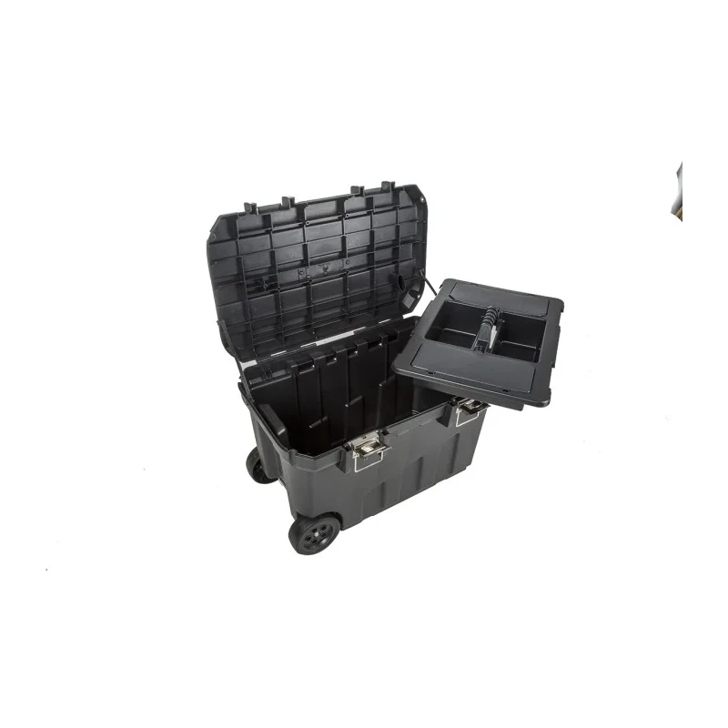 Stanley 0 Drawer Wheeled Plastic Tool Chest, 768mm Length, 50kg Load Capacity 1-92-978