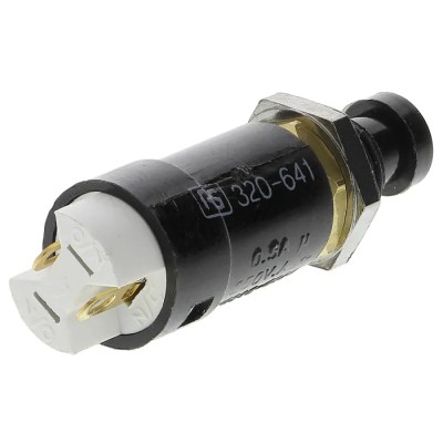 Arcolectric (Bulgin) Ltd 0918 Series Miniature Momentary Push Button Switch, Panel Mount, 7.1 mm Cutout, SPST T0918SOAAE