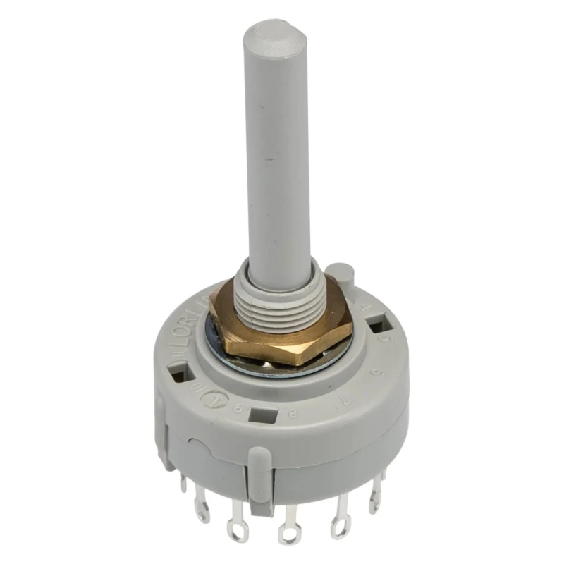 Lorlin Rotary Switch 4 Position 3PST 150mA Solder Tab CK1026