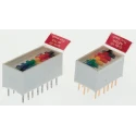 ERG Rotary Coded DIP Switch Through Hole Slide Actuator SDS 06 023 STD
