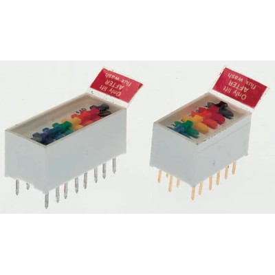 ERG Rotary Coded DIP Switch Through Hole Slide Actuator SDS 06 023 STD