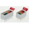ERG Rotary Coded DIP Switch Through Hole Slide Actuator SDS 06 023 STD