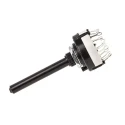Lorlin 4 Position 3PST Rotary Switch 150mA Panel Mount Solder Tab CK1041