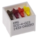 ERG Slide Rotary Coded DIP Switch Through Hole Taiwan SCS 04 023 STD