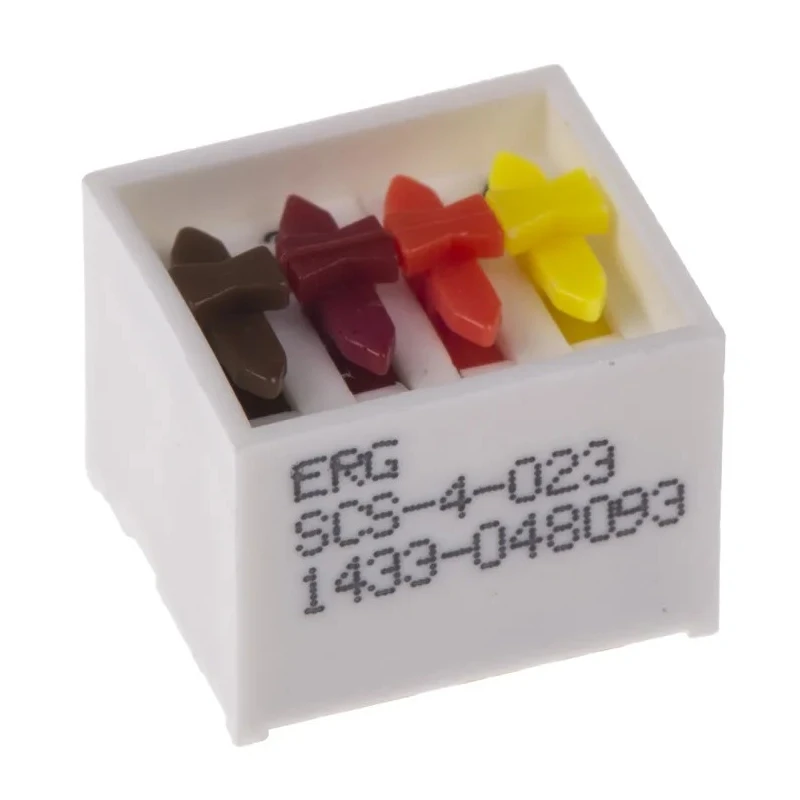 ERG Slide Rotary Coded DIP Switch Through Hole Taiwan SCS 04 023 STD